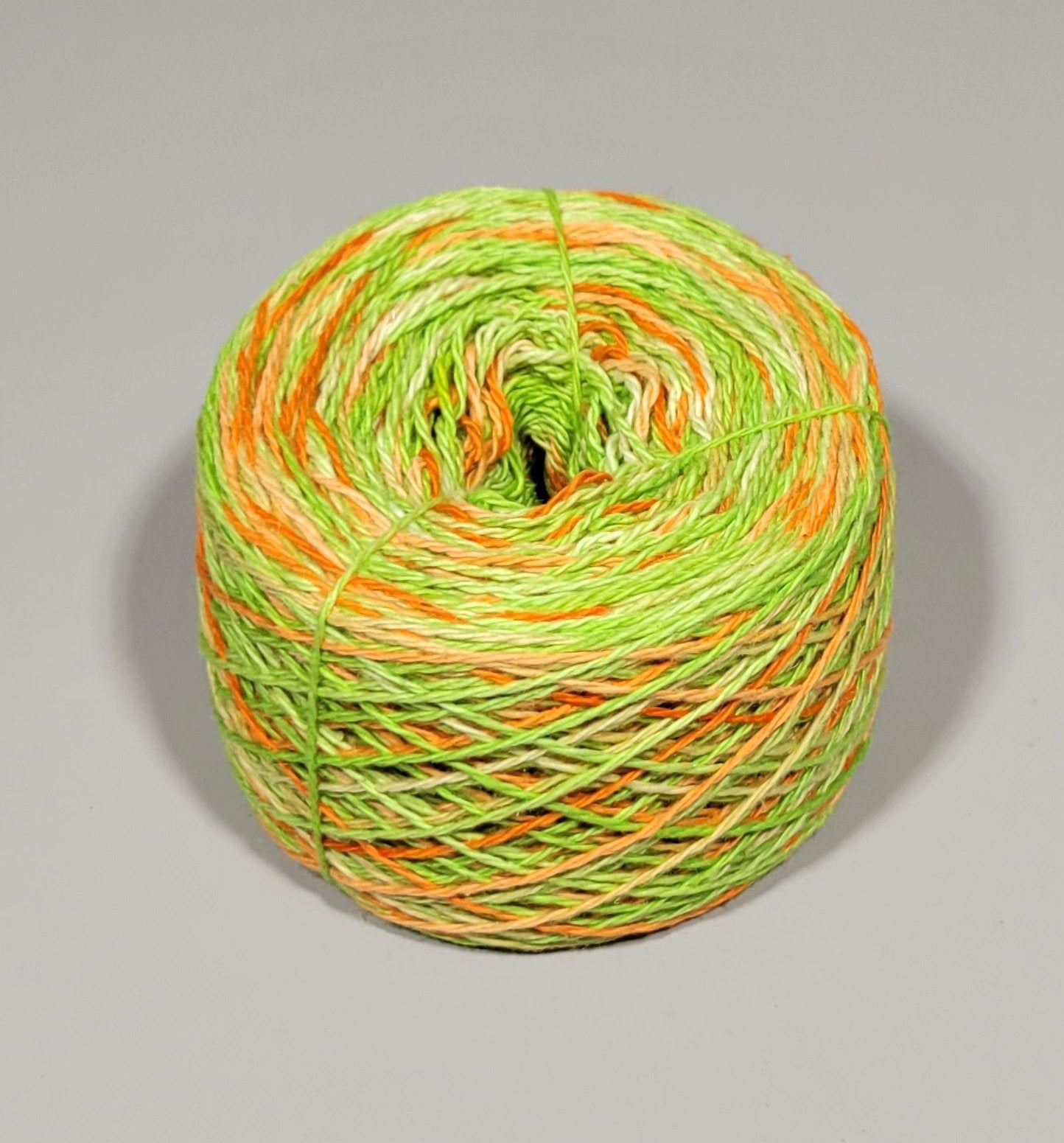Cotton & Linen Yarn. 370 Yards. Fingering Weight.