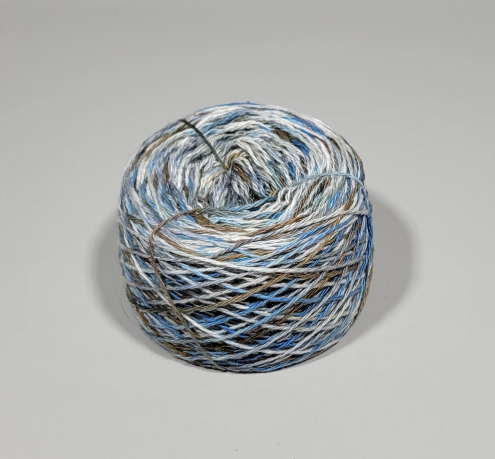 Cotton & Linen Yarn. 370 Yards. Fingering Weight.