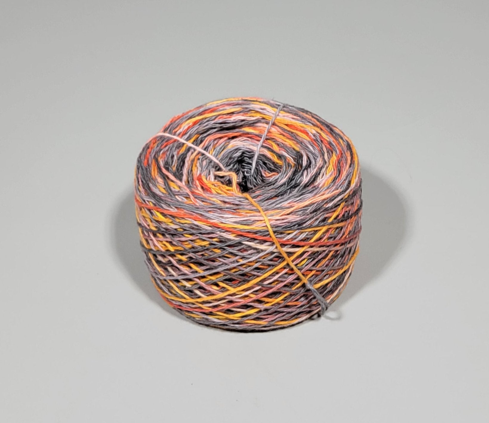 Cotton & Linen Yarn. 370 Yards. Fingering Weight.