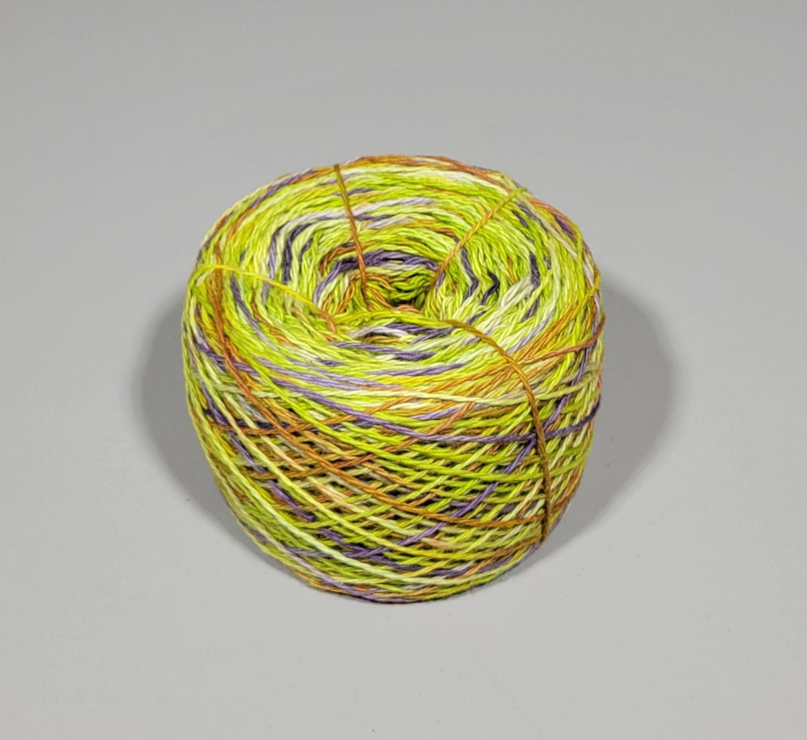 Cotton & Linen Yarn. 370 Yards. Fingering Weight.