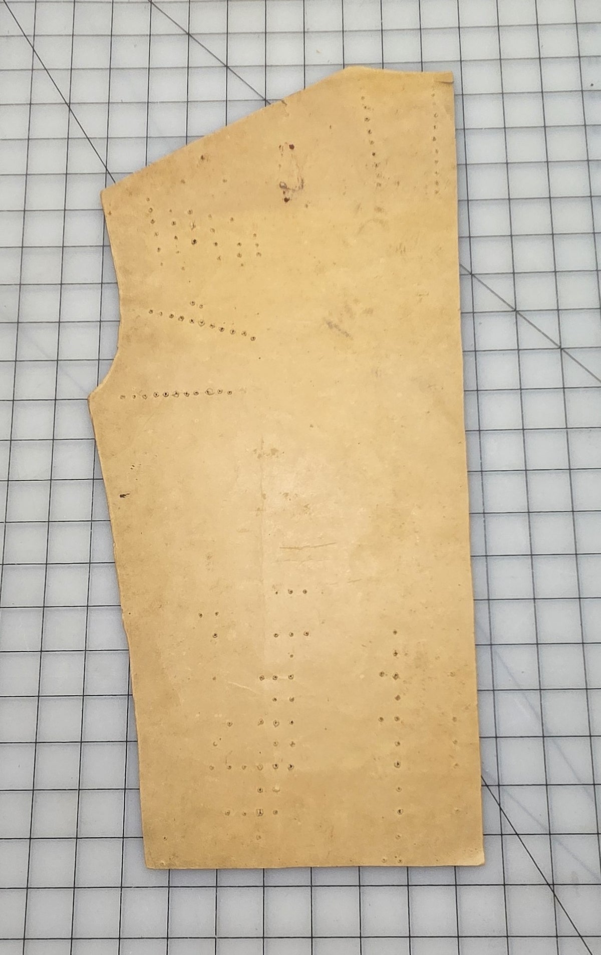 Diagram c1870 - c1890s Mrs. N. R. Norman Original Pattern Bodice System