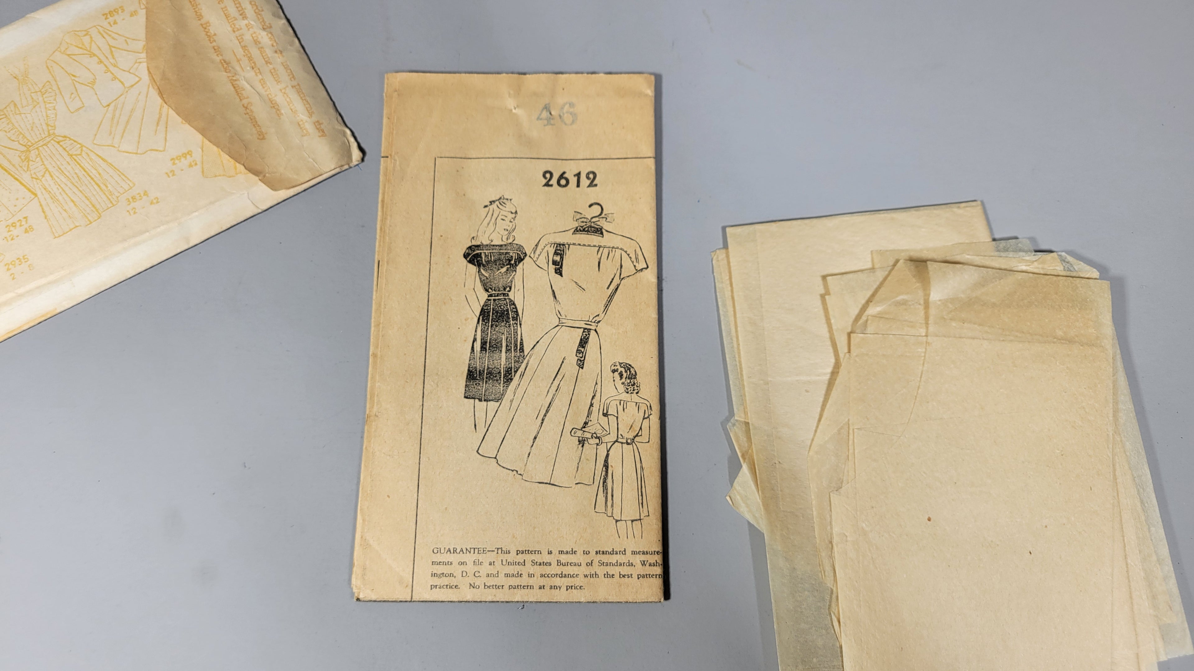 Madeline Pattern from The Kansas City, Star, Kansas City, Mo. 2612.