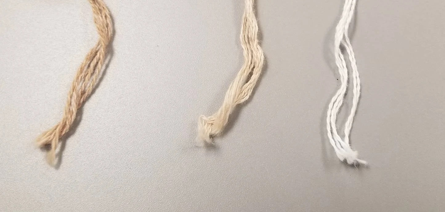 Cotton - Organic Natural Color Yarn Pakucho Peruvian Cotton. Off-white, Tan and Brown. Cottage Industry Yarns