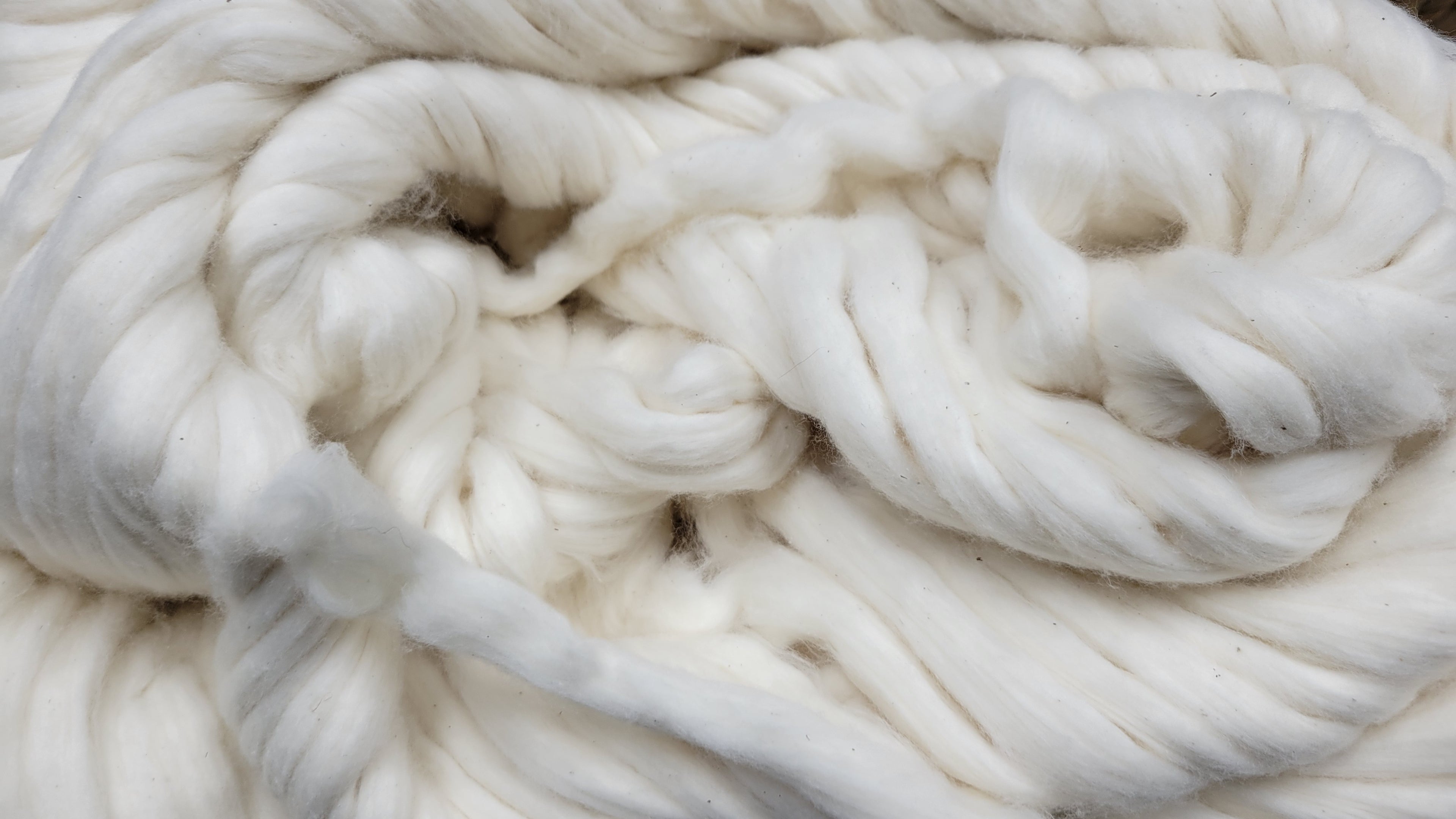 Easy Spin Cotton Sliver, Conventional USA Upland Variety