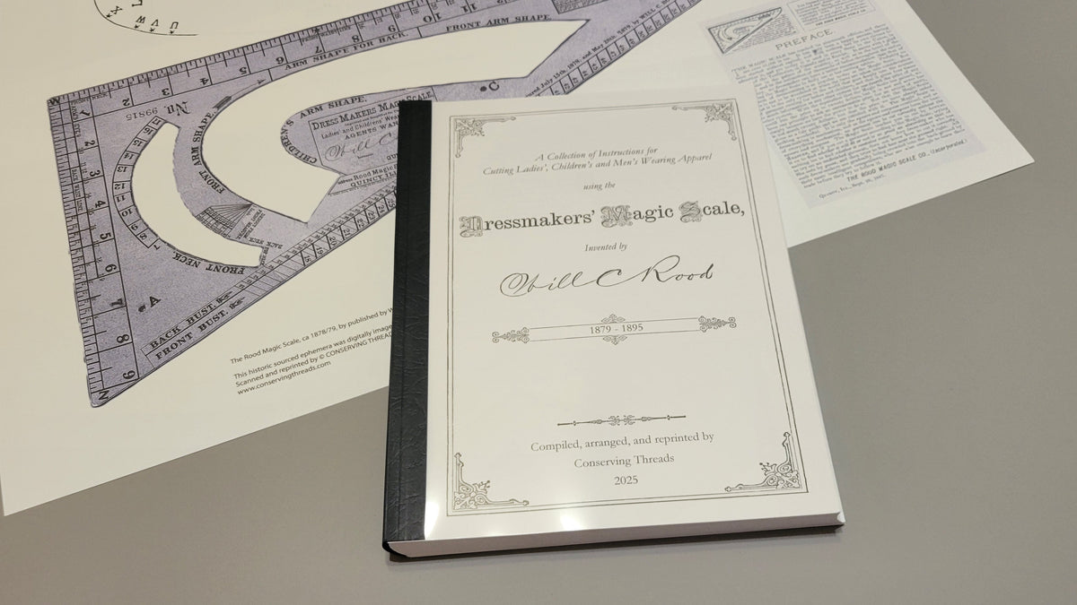 Collection of Instructions for Using Dressmakers' Magic Scale Rood Reprint Ruler