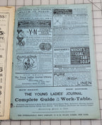 Young Ladies Journal 1894 Dec Antique Catalog Illustrated Fashion Victorian