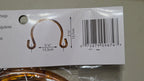 Purse Handle NIB Pair Curved Bag Boutique Plastic Brown 13 cm 5 inches