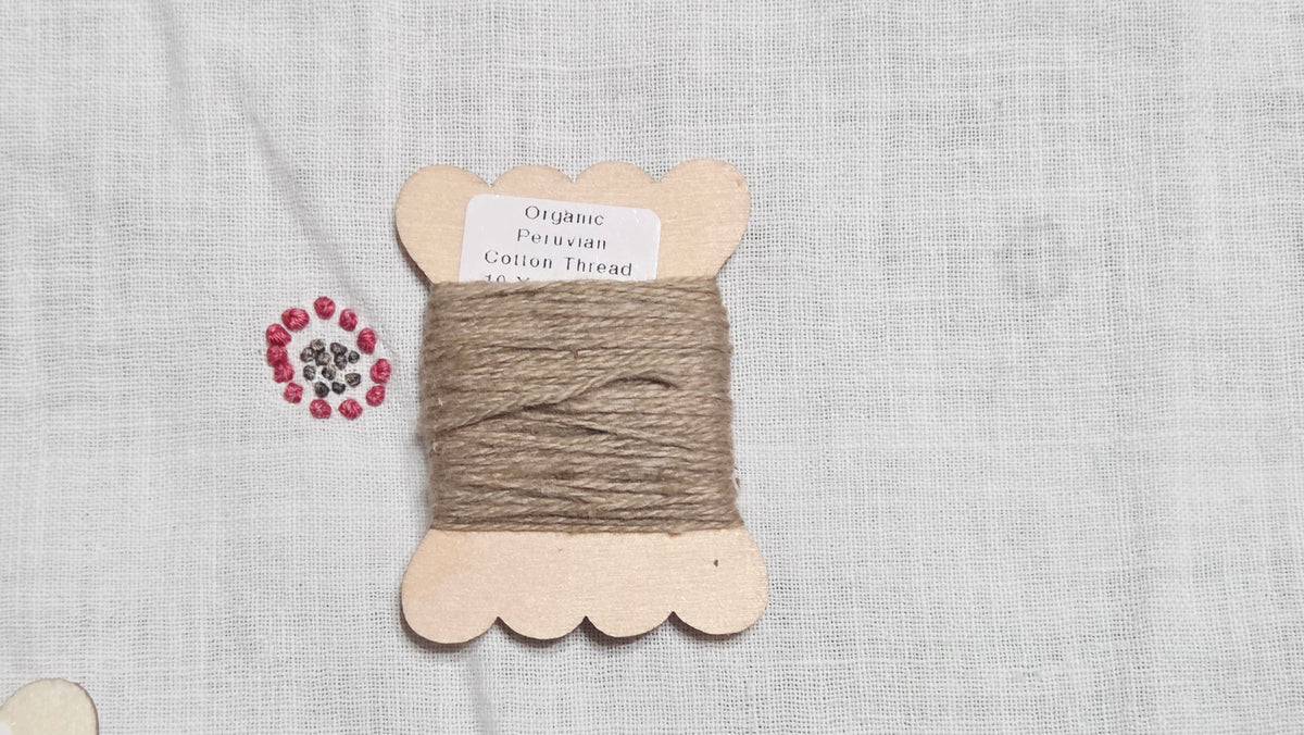 Cotton Thread Organic Natural Color Yarn