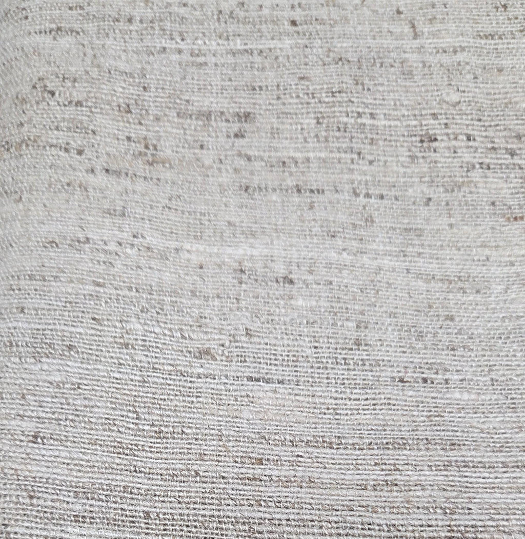 Hemp + Nettle Hand Loom Woven Fabric. By the 1/2 Yard. 100% Plant Fiber. 44" Wide