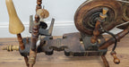 Antique Anatolian Charkha Table Top Spinning Wheel Wood Tool for Cotton