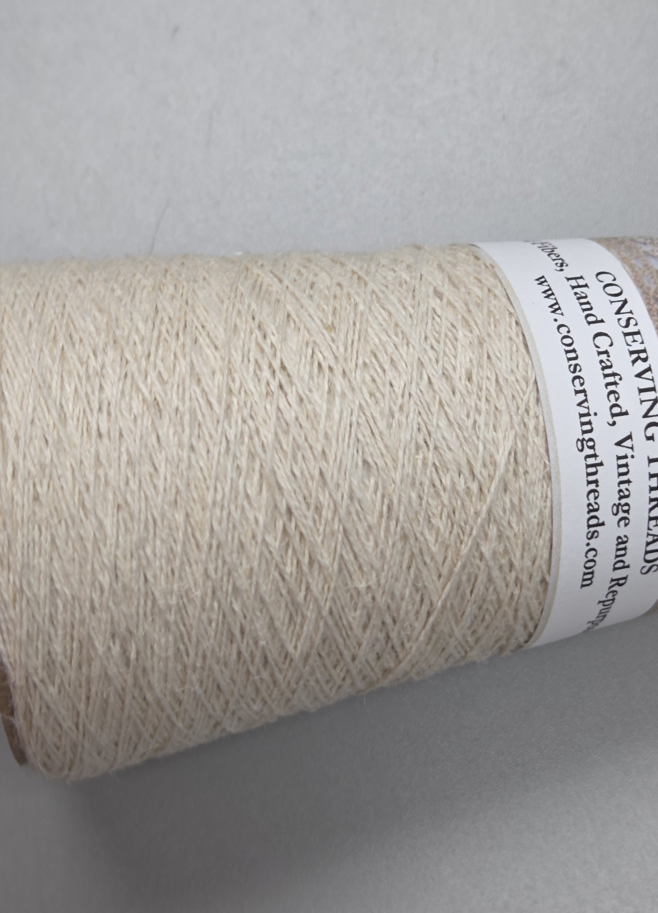Thread Cotton + Kapok Blend, 250 Yards Cone