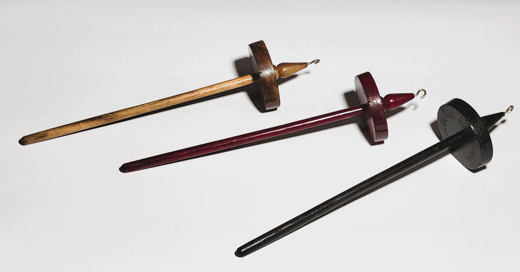 Spindle Wood Drop Hand-crafted from Mango Wood Top Whorl Spinning