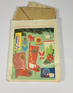 McCall's Step by Step Pattern 2616, ca 1970. Christmas Tree skirt, Stocking, Tree Ornaments.