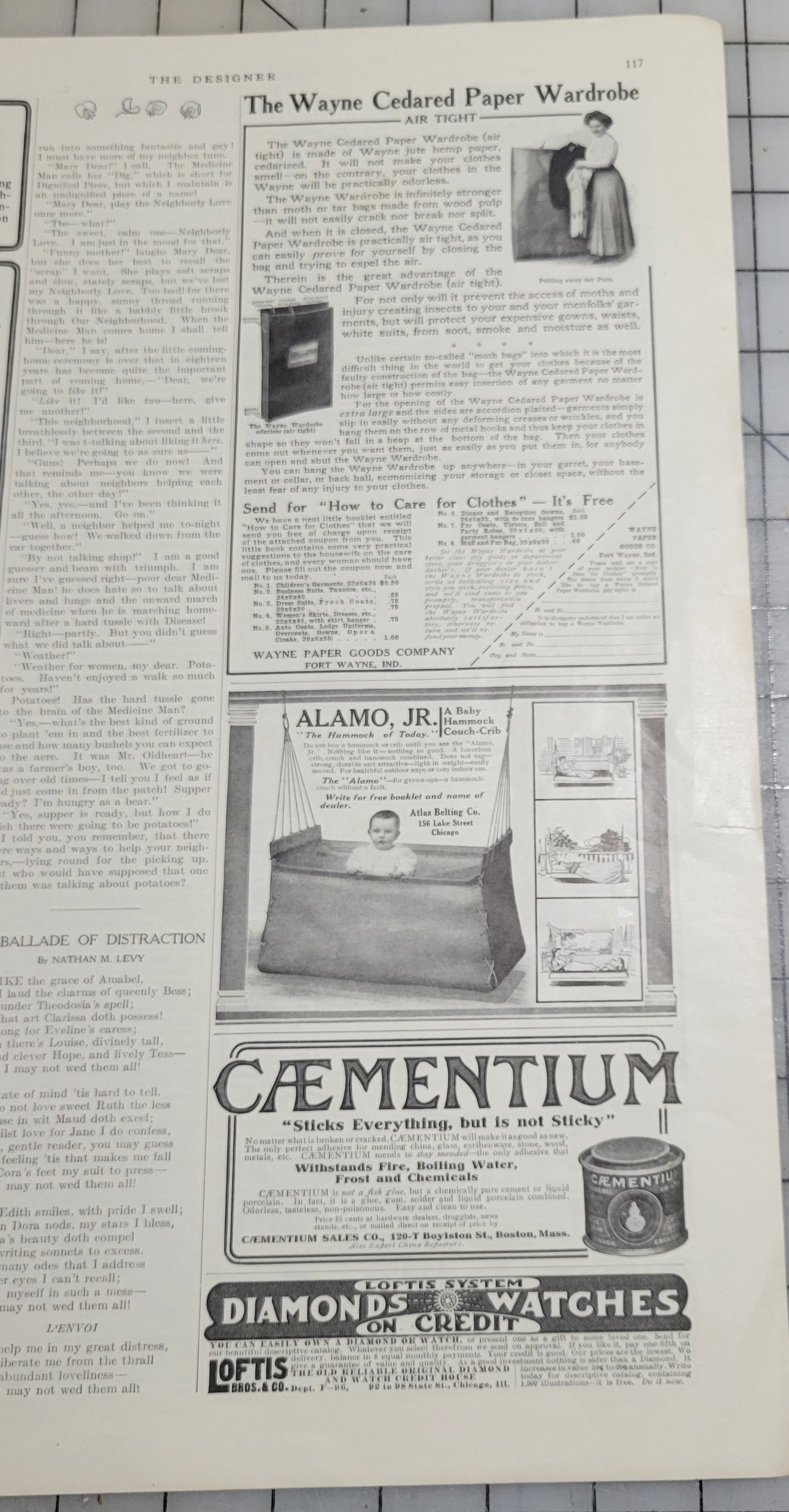 Original Designer June 1909 Standard Fashion Company New York