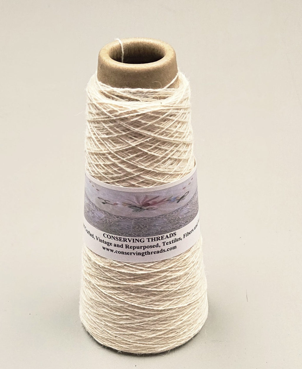 Thread Cotton + Hemp Blend, 250 Yards Cone