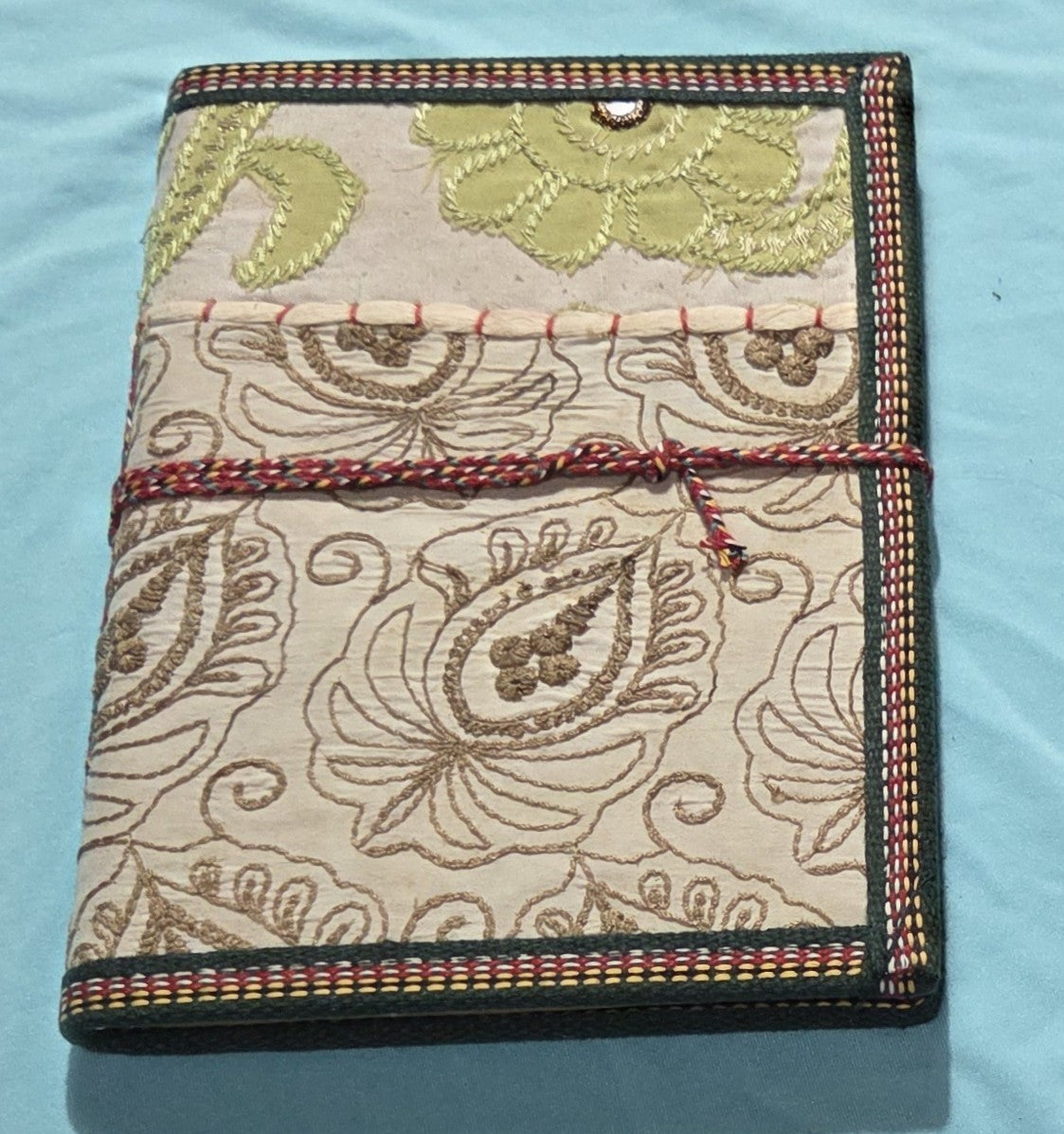 Art Journal Handmade Reclaimed Silk Saree