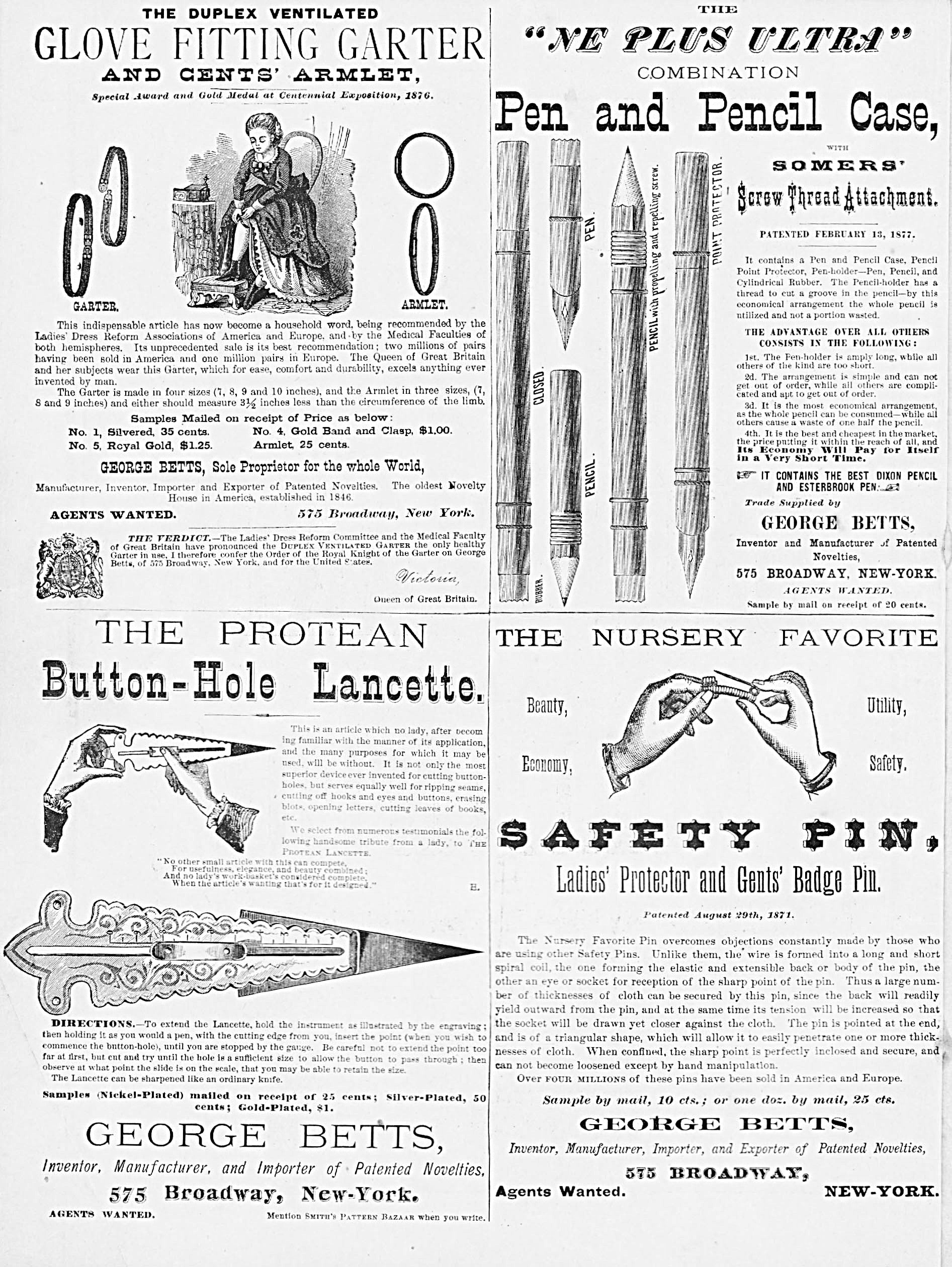The Elite Dressmaker and Milliner, March 1877, Vol 1 No 8. E-book INSTANT DOWNLOAD.📥