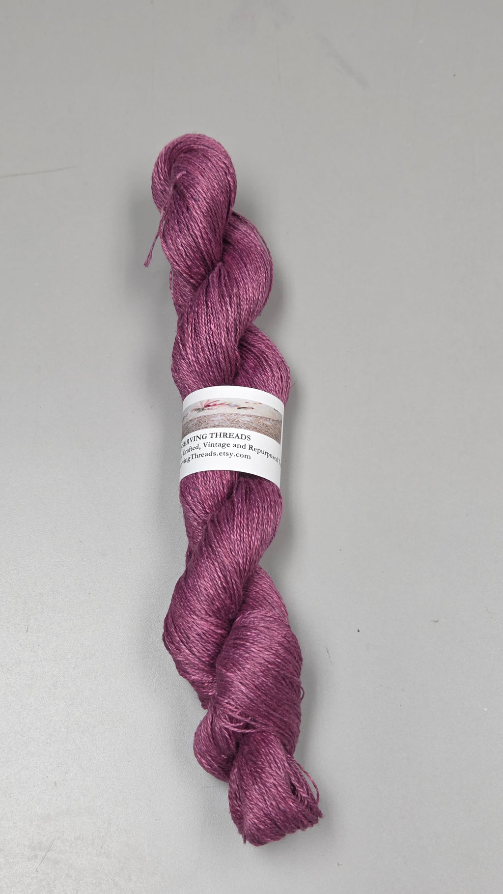 Linen Yarn, Small Batch Studio Dyed. Machine Spun 10/2