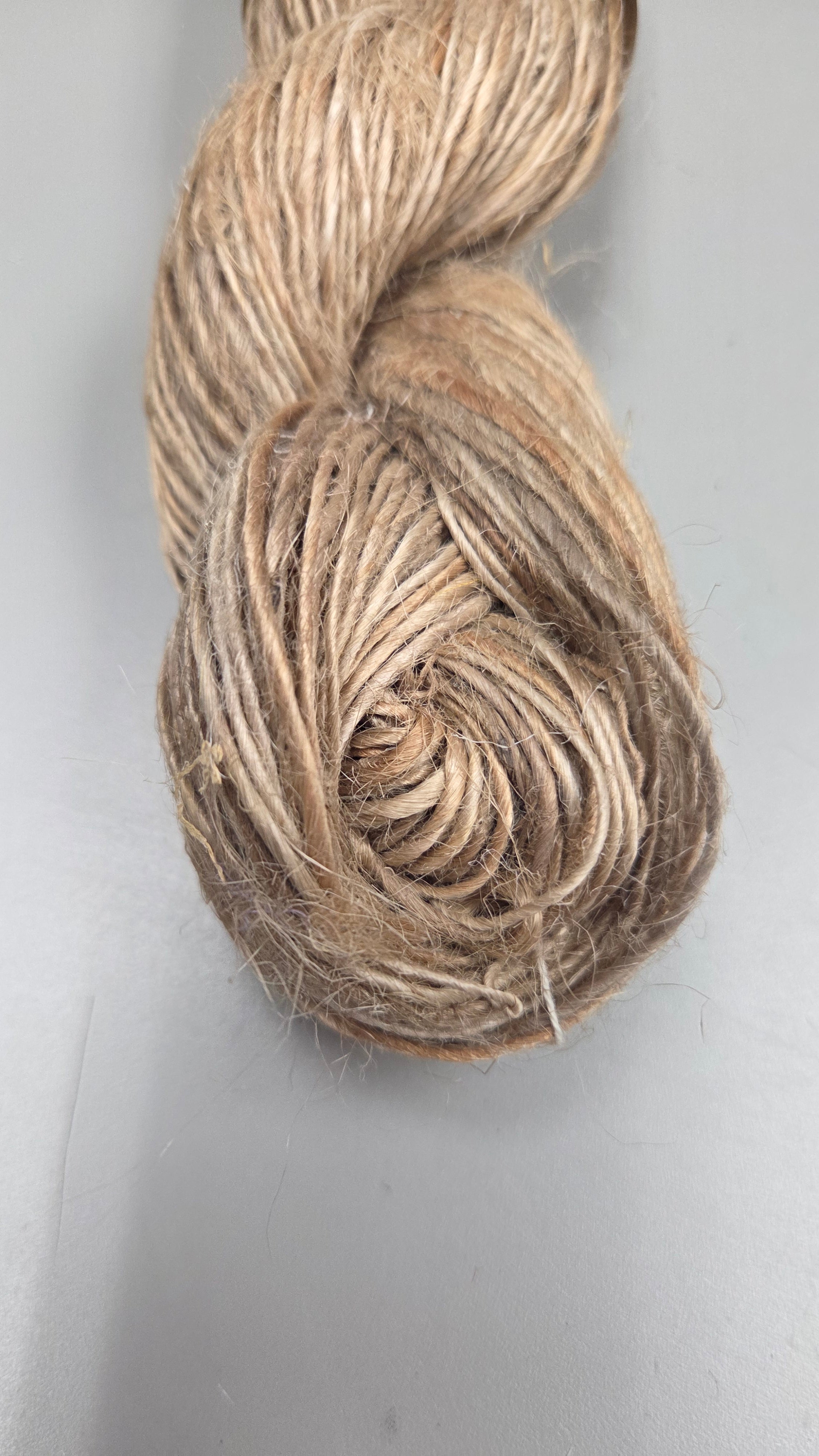Yarn Seaweed Skein. Fingering Weight. Natural. 165 Yards.