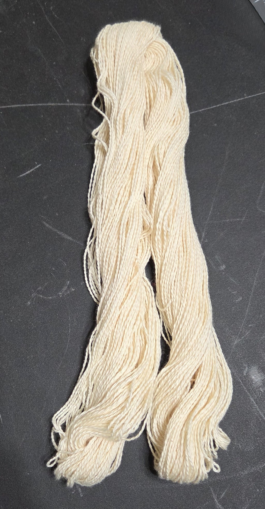Organic Cotton Yarn. USA Grown. Boutique Mill Spun. Lace Weight - 190 Yards Skein