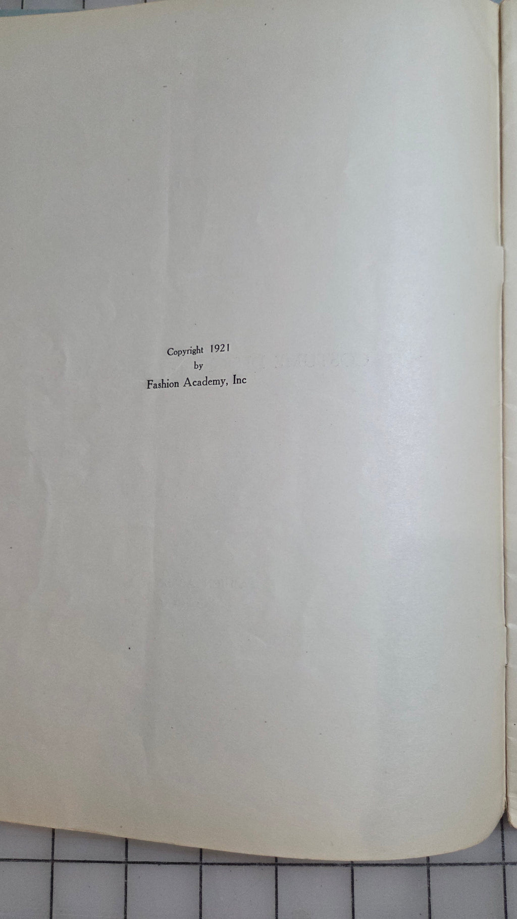 Fashion Academy Course 4 Book Lot NY Dress Making Costume Design 1921 Book 21-23