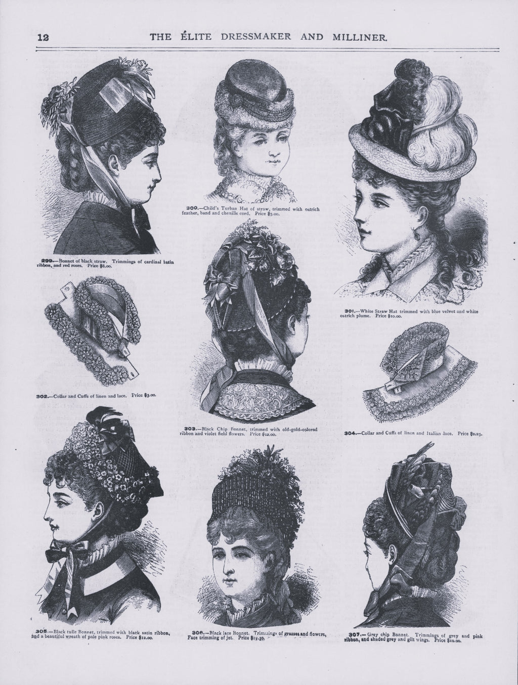 The Elite Dressmaker and Milliner, 1878 June, Vol 2 No 11, E-book INSTANT DOWNLOAD.📥