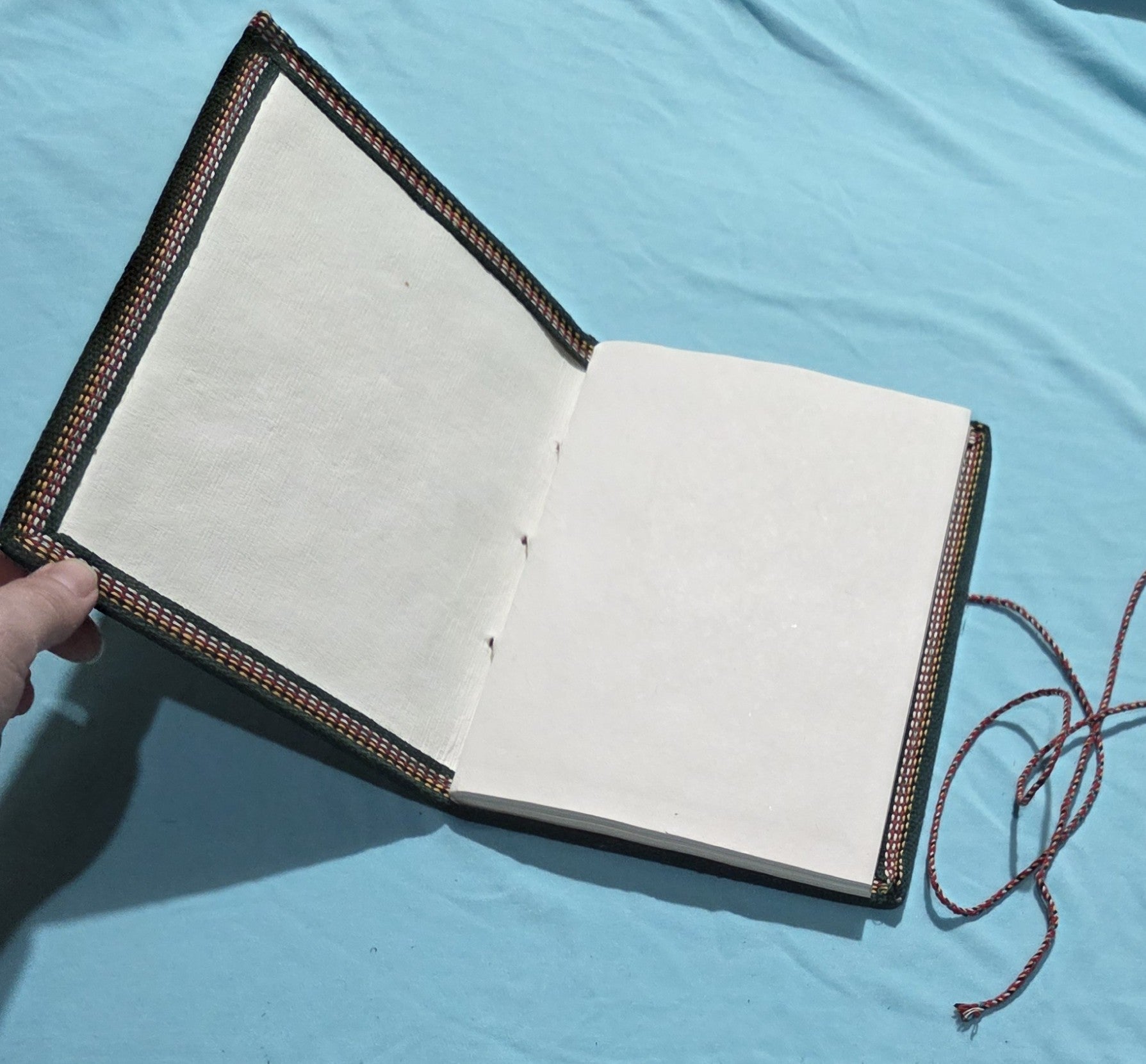 Art Journal Handmade Reclaimed Silk Saree (J25)