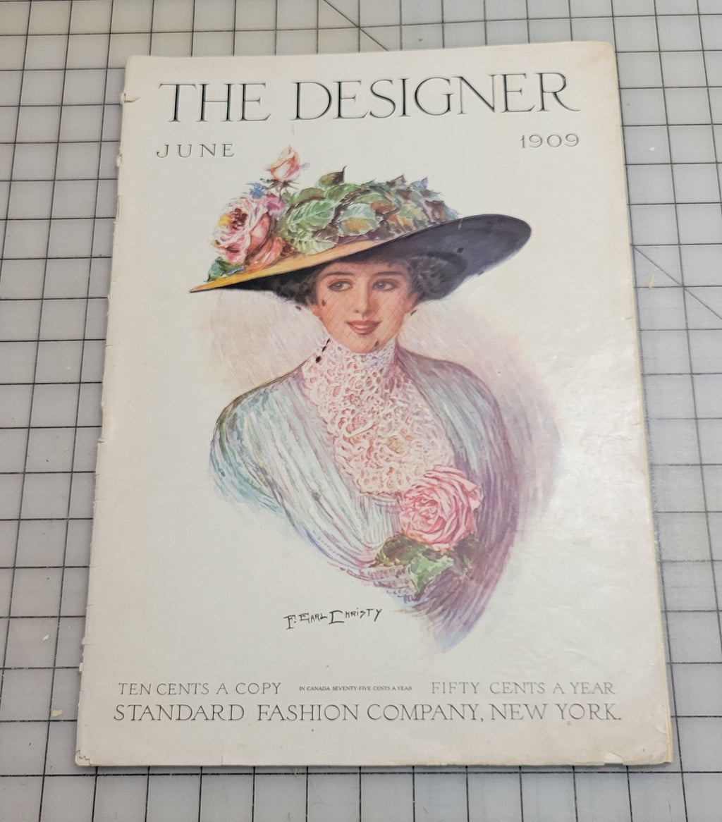 Original Designer June 1909 Standard Fashion Company New York