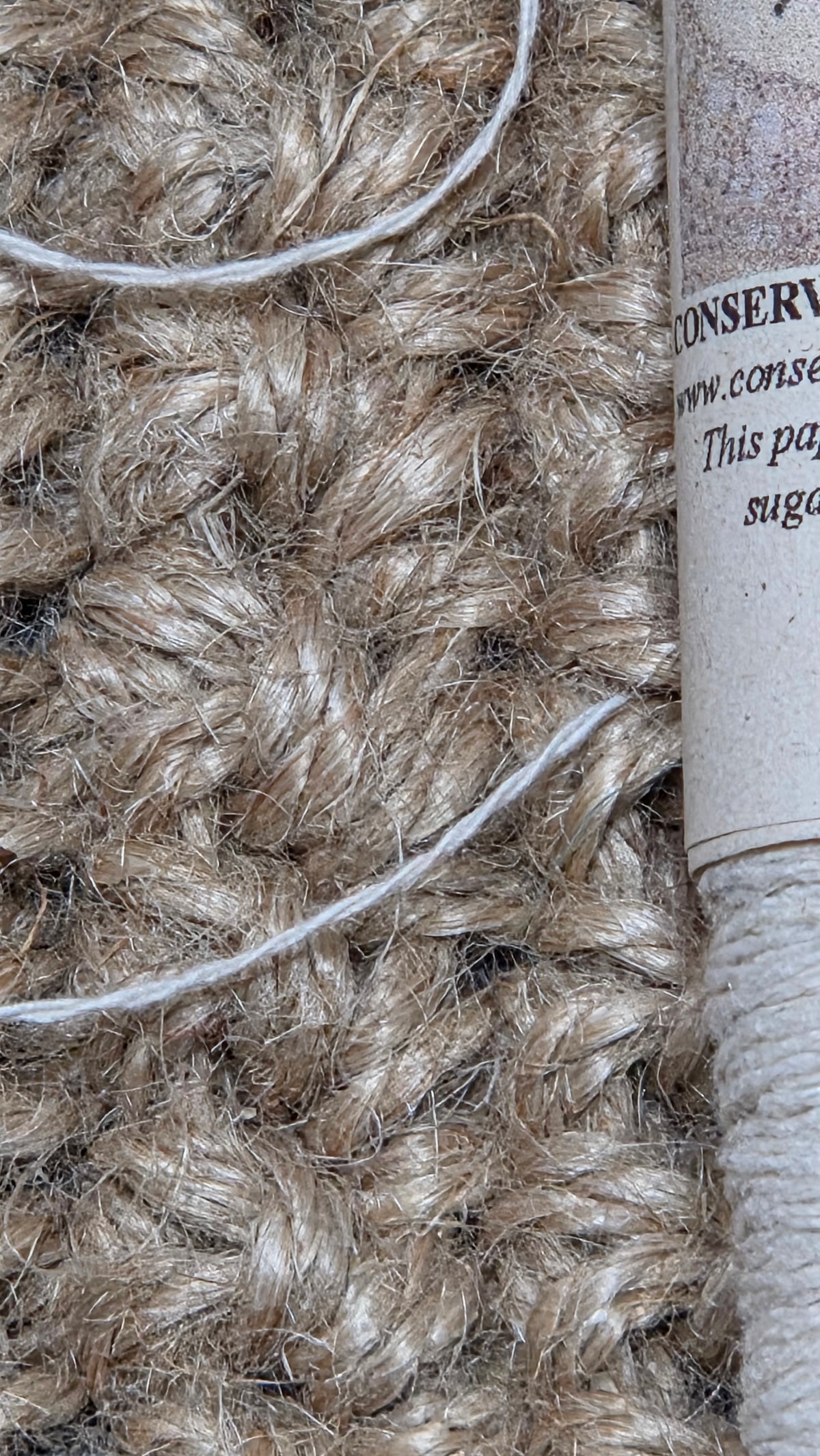 Sewing Thread from the Fireweed Plant, Natural Plant Fiber. 2 Ply