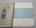 Demorest's Mirror of Fashion 1876 June Stories, Gowns, Painted Plates Original