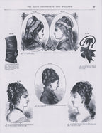 The Elite Dressmaker and Milliner, 1877 June, Vol 1 No 11, E-book INSTANT DOWNLOAD.📥