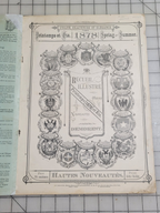 Mme Demorest 1878 Illustrated Portfolio Fashions Spring & Summer Dress Patterns