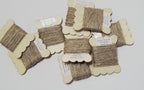 Natural Linen Thread 10 Yards Yarn Machine Spun 10/2 Beige