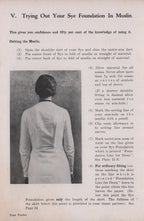 Sye Foundation Pattern Instruction Antique Catalog Helen Hall 1931