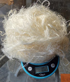 Screw Pine Stalk Fiber. Un-Combed. Raw Unfinished Bundles