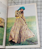 Vogue Pattern Book International April May 1971 Fashion News Feature Dress