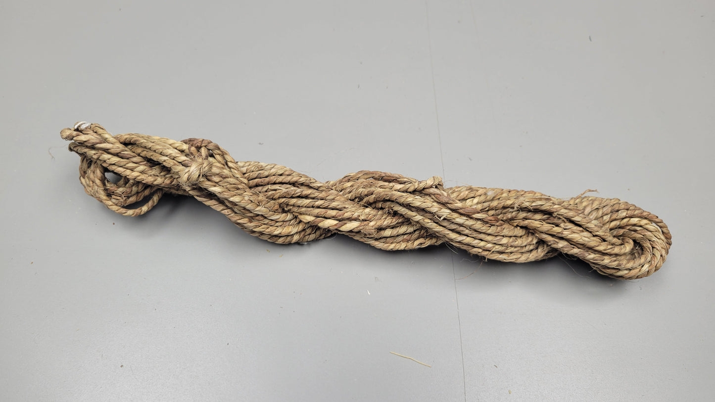 Bast Fiber Yarn (Roselle Yarn) Cordage. Natural Spun / Ply Hibiscus
