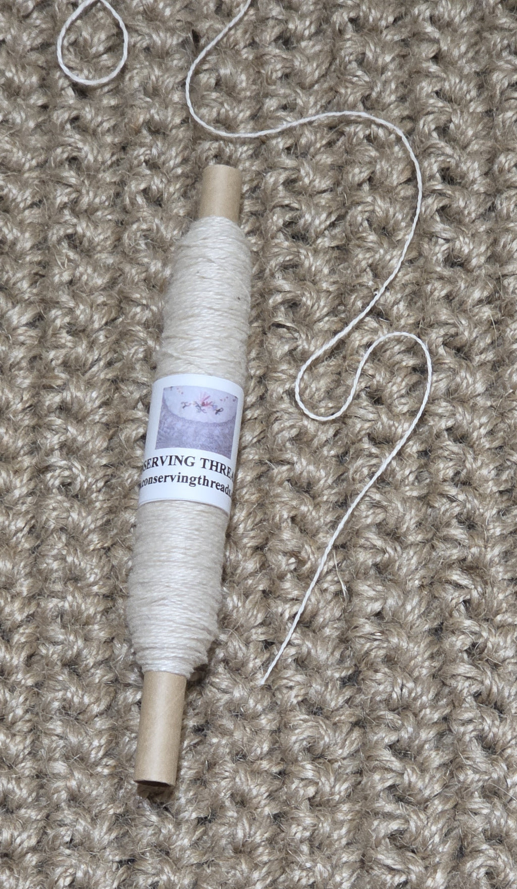 Thread Cotton + Kapok Blend, 50 Yards Spool