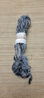 Linen Reclaimed Thread Skeins. Upcycled Hand-Spun Yarn.