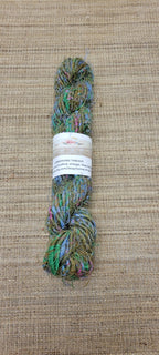 Linen Reclaimed Thread Skeins. Upcycled Hand-Spun Yarn.