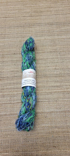Linen Reclaimed Thread Skeins. Upcycled Hand-Spun Yarn.
