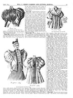 Will C Rood's Fashion and Cutting Journal April 1895, Vol 2, No. E-book INSTANT DOWNLOAD. 📥