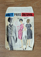 Vogue 1280 Patou Paris Sewing Pattern, ca 1963 Printed Cut Size 16