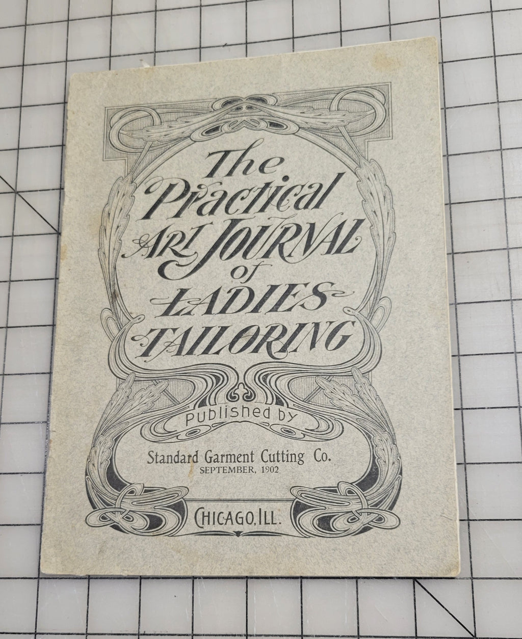 Original 1902 Practical Art Journal of Ladies Tailoring September Patterns