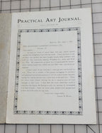 Original 1902 Practical Art Journal of Ladies Tailoring September Patterns