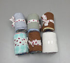 Linen Fabric Rolls - Reclaimed Dress Fabrics - 10 Yards x 3" rolls. Various Colors.