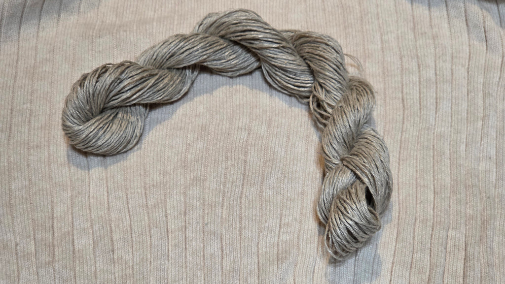 Hemp Thread, 6-ply. 100 Yards. Natural Twine Yarn.