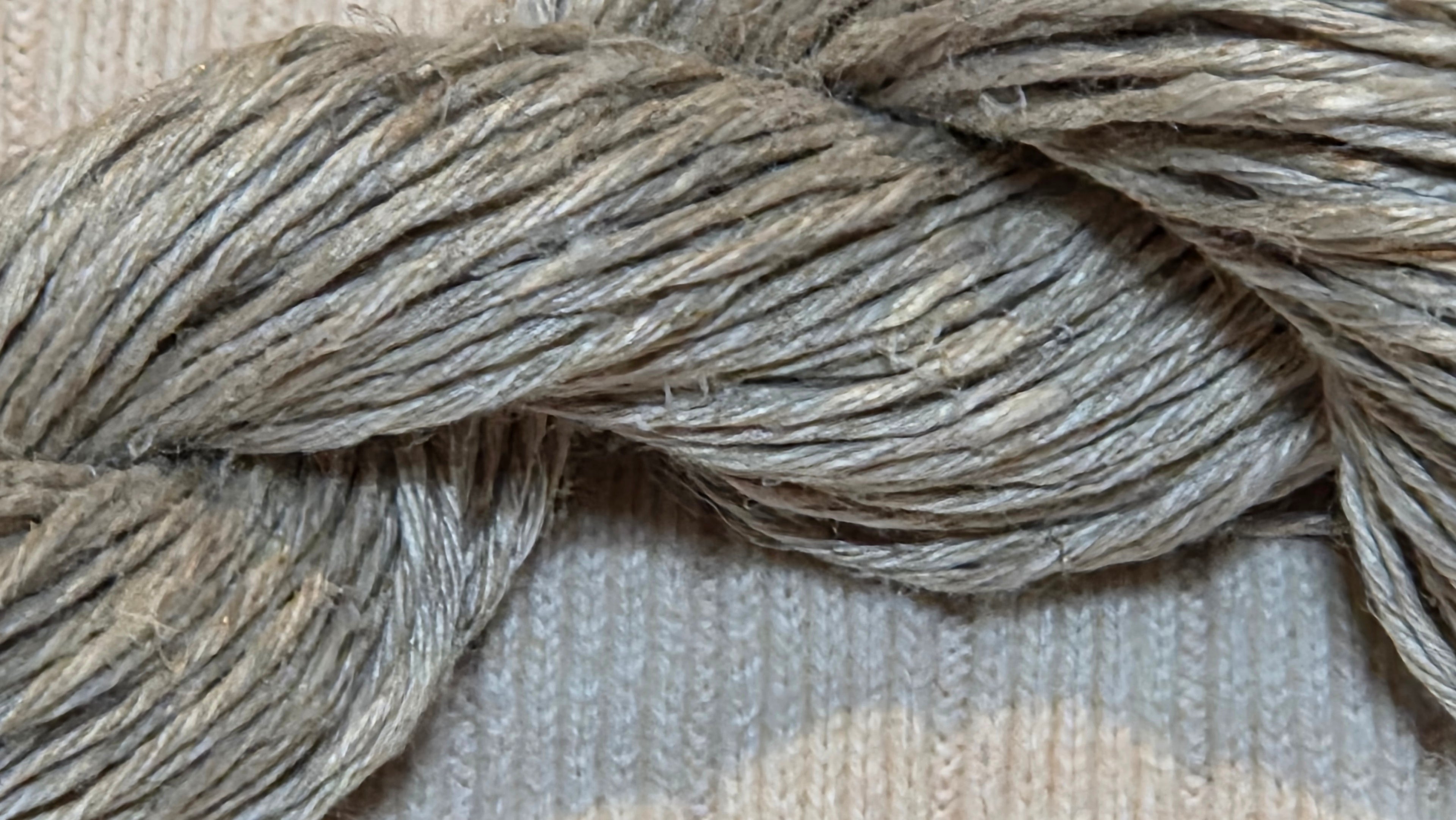 Hemp Thread, 6-ply. 100 Yards. Natural Twine Yarn.