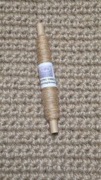 Thread Jute. 25 Yards Bobbin. Lace Weight. Natural Color.