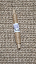 Thread Jute. 25 Yards Bobbin. Lace Weight. Natural Color.